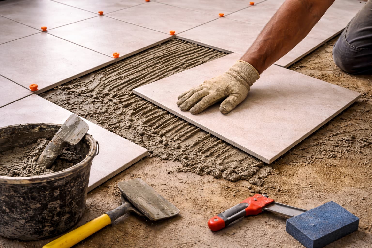 Carrelage sol - estimation aux Comores